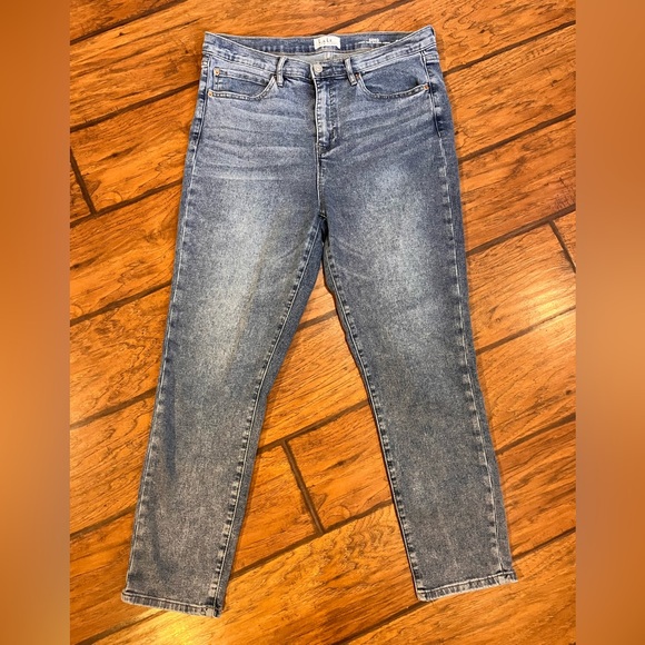 Nicole Miller Denim - Nicole Miller jeans womens 10 SOHO High Rise Skinny Crop blue stretch 31x26 nice